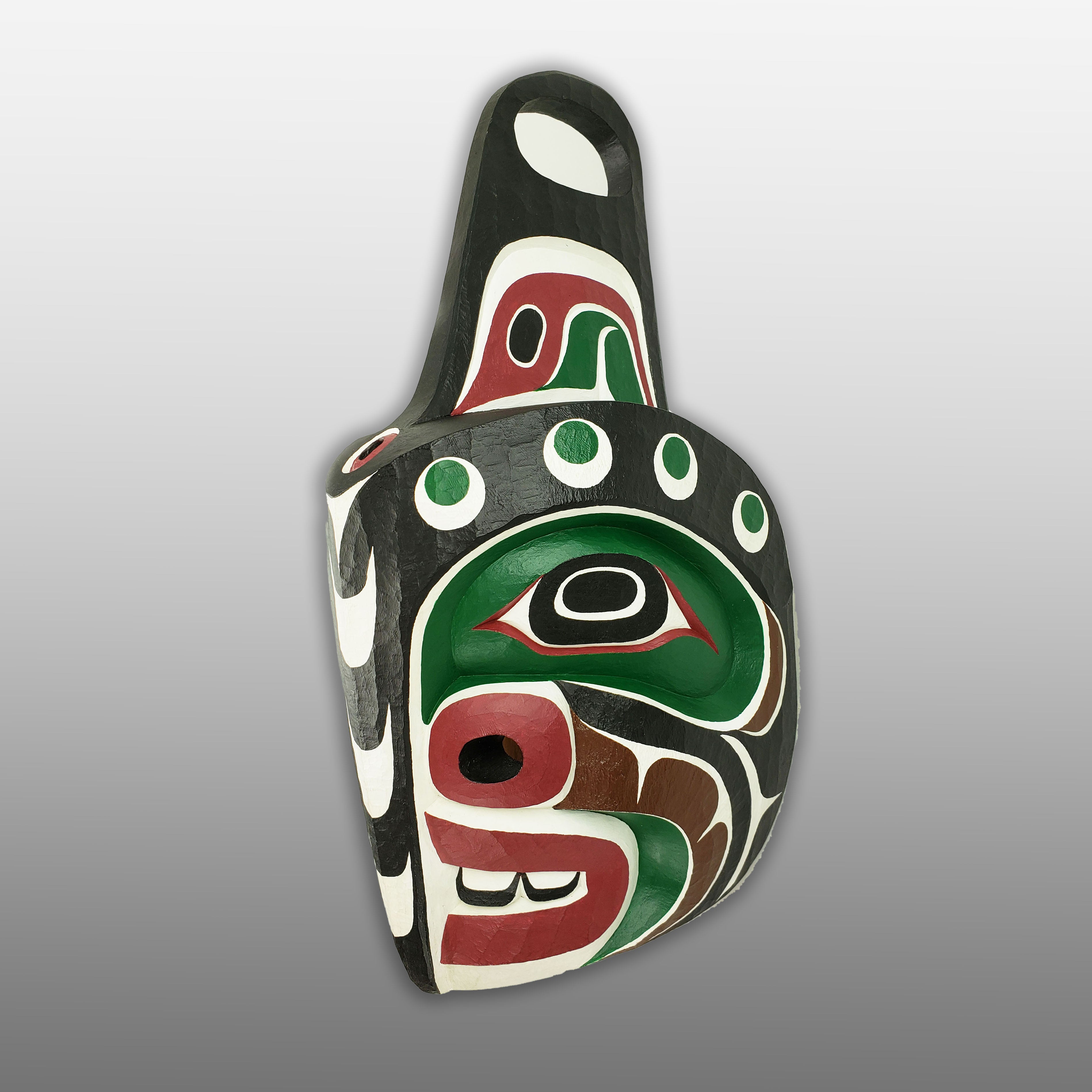 First Nations Killer Whale Mask by Kwakwaka'wakw carver Talon George