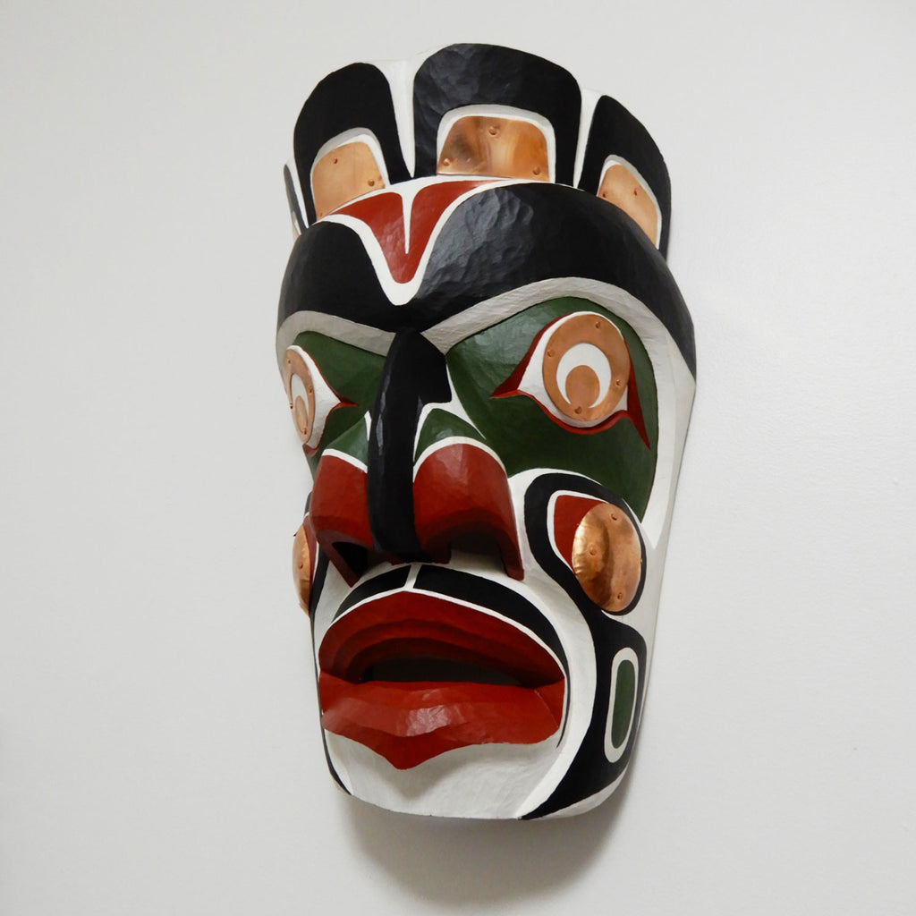 Chief of the Undersea Mask by Kwakwaka'wakw carver Walter George