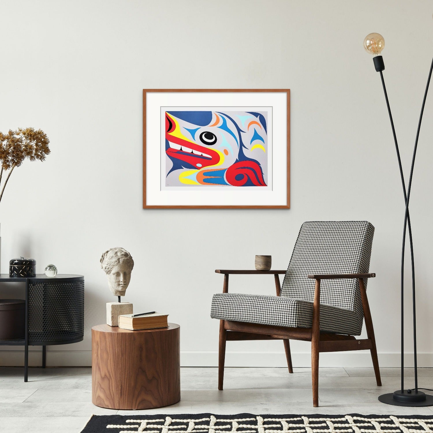 Life Giver Limited Edition Wolf Print by Coast Salish artist Maynard Johnny