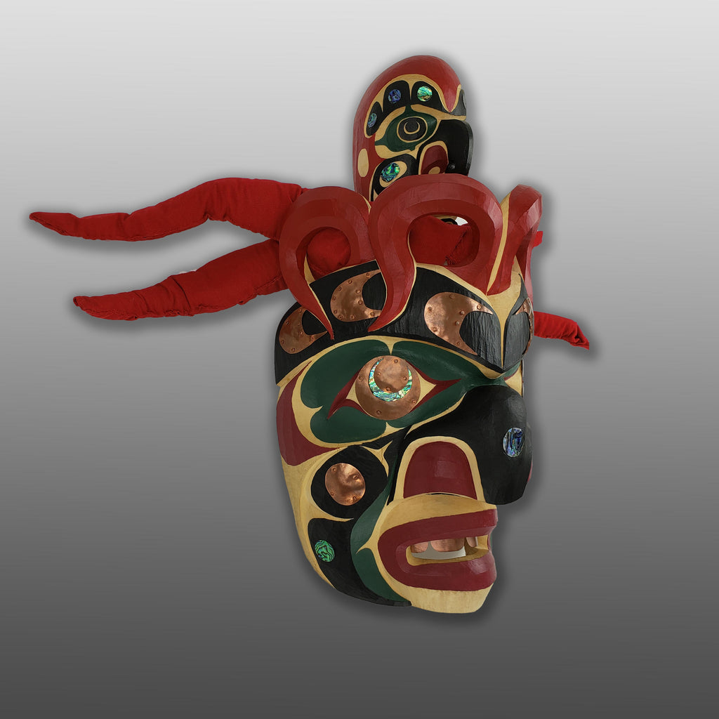 Chief of the Undersea Mask by Kwakwaka'wakw carver Talon George