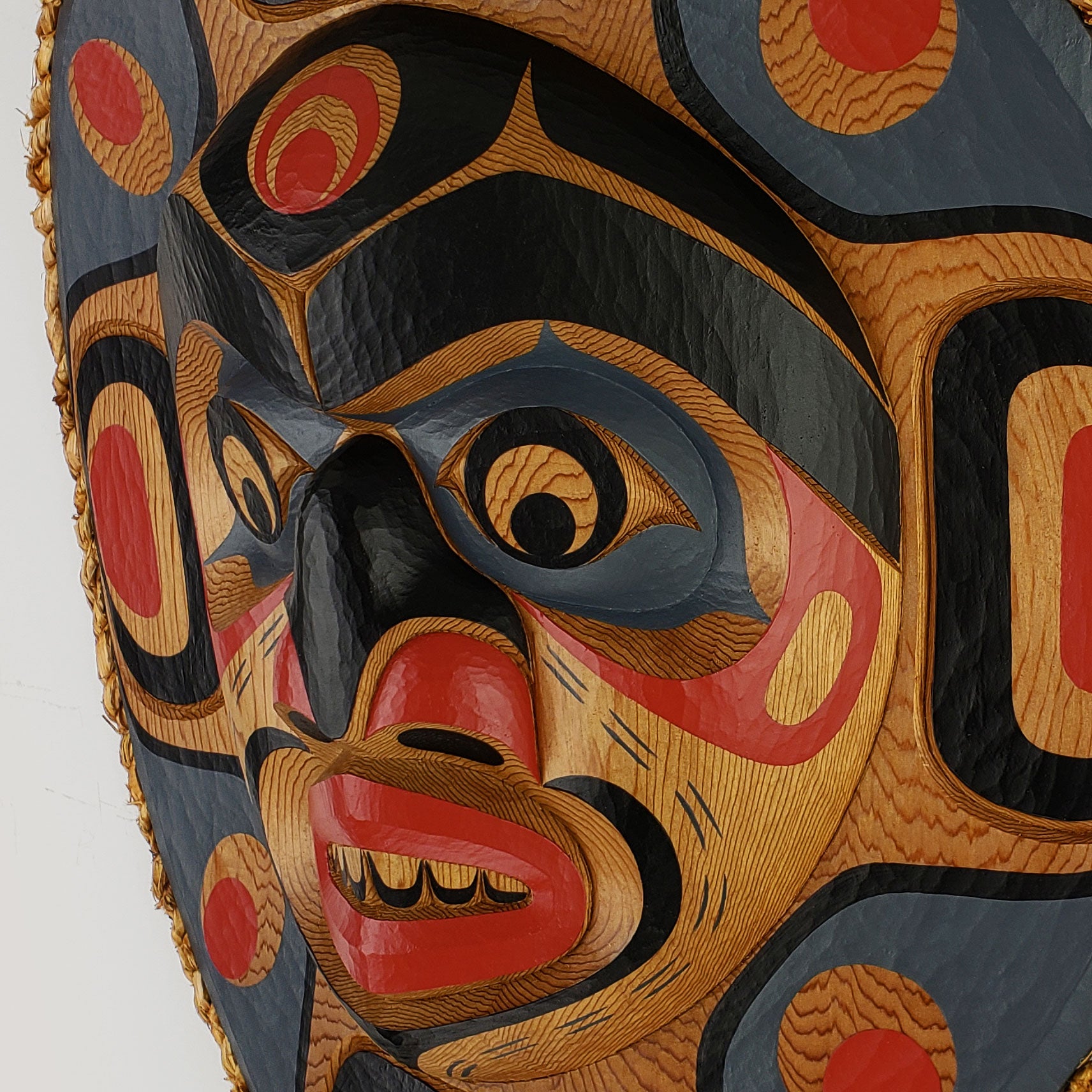 Moon Mask by Kwakwaka'wakw carver Junior Henderson