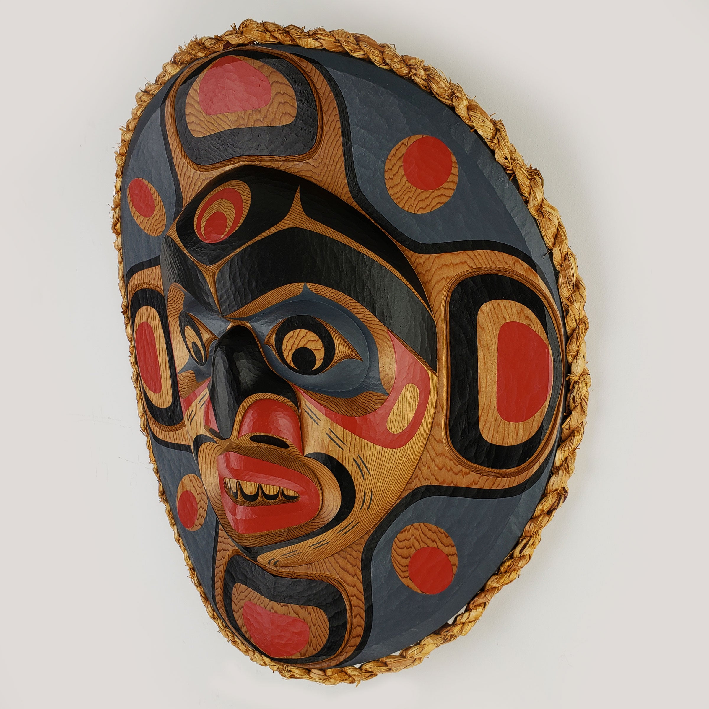 Moon Mask by Kwakwaka'wakw carver Junior Henderson