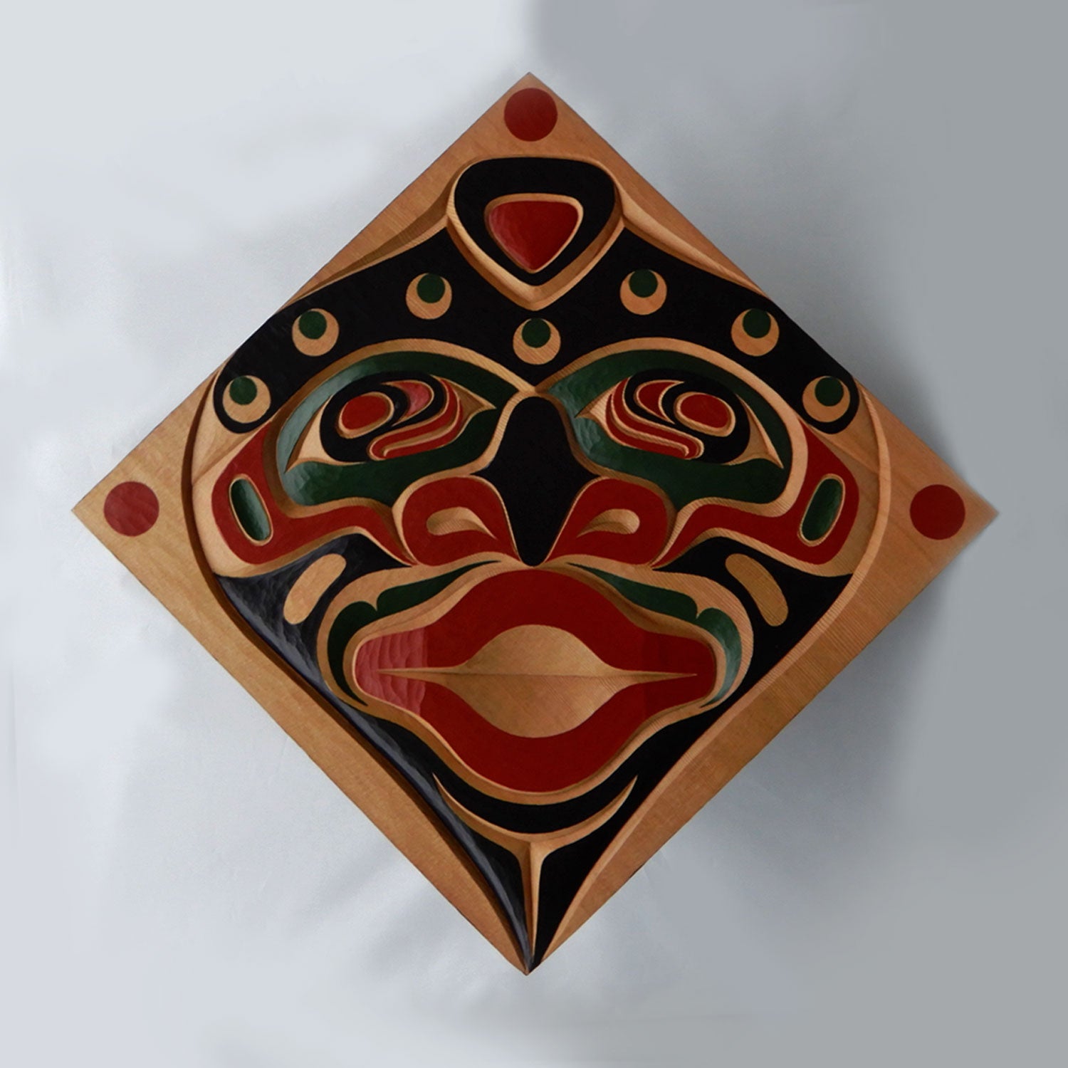 Orca or Killer Whale Cedar Bentwood Box by Kwakwaka'wakw carver Junior Henderson