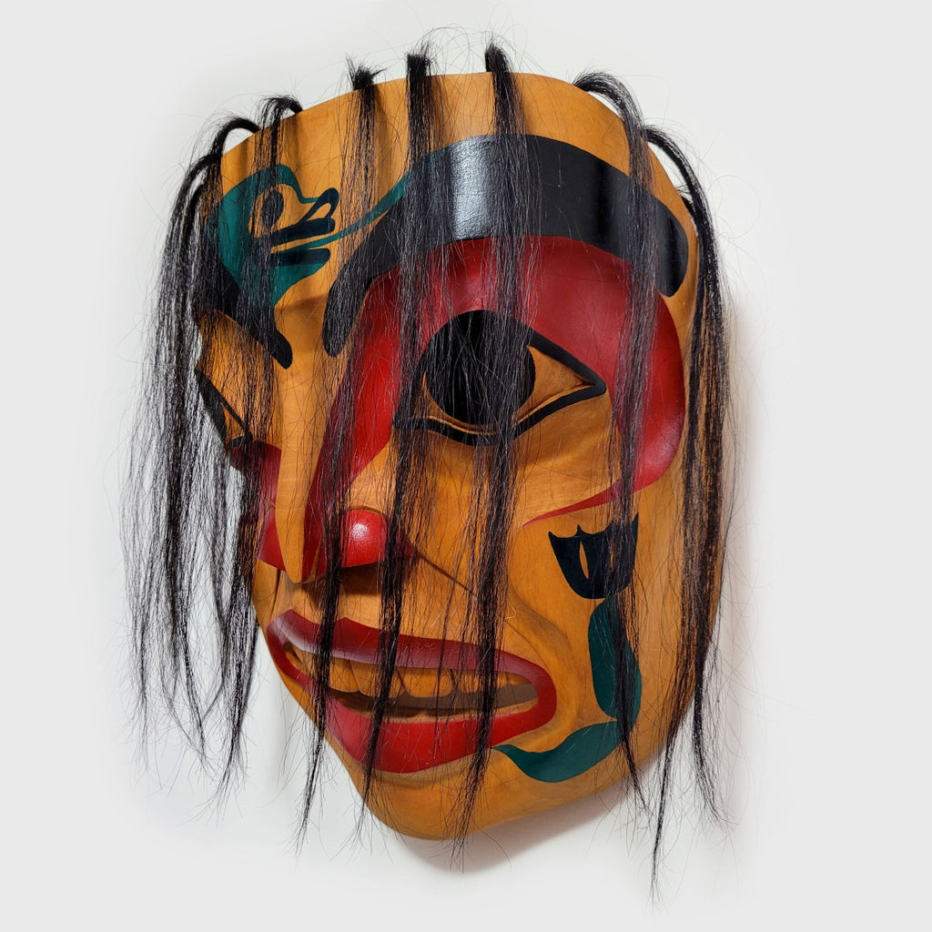 Portrait Mask by Tsimshian carver Ben Spencer