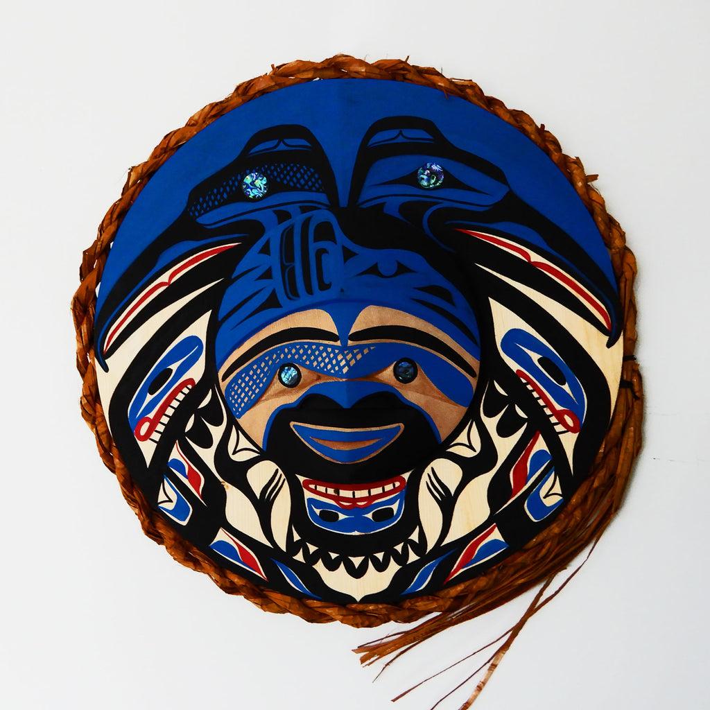 Raven Moon Mask by Nuu-chah-nulth carver Patrick Amos