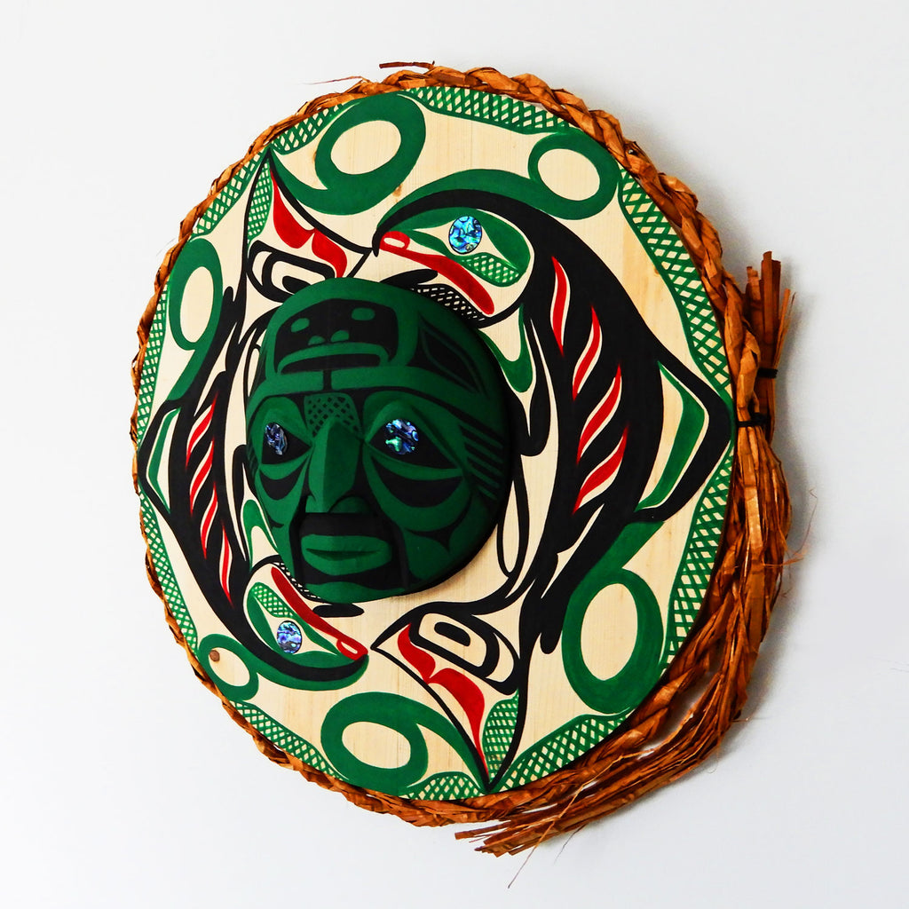 Salmon Moon Mask by Nuu-chah-nulth carver Patrick Amos