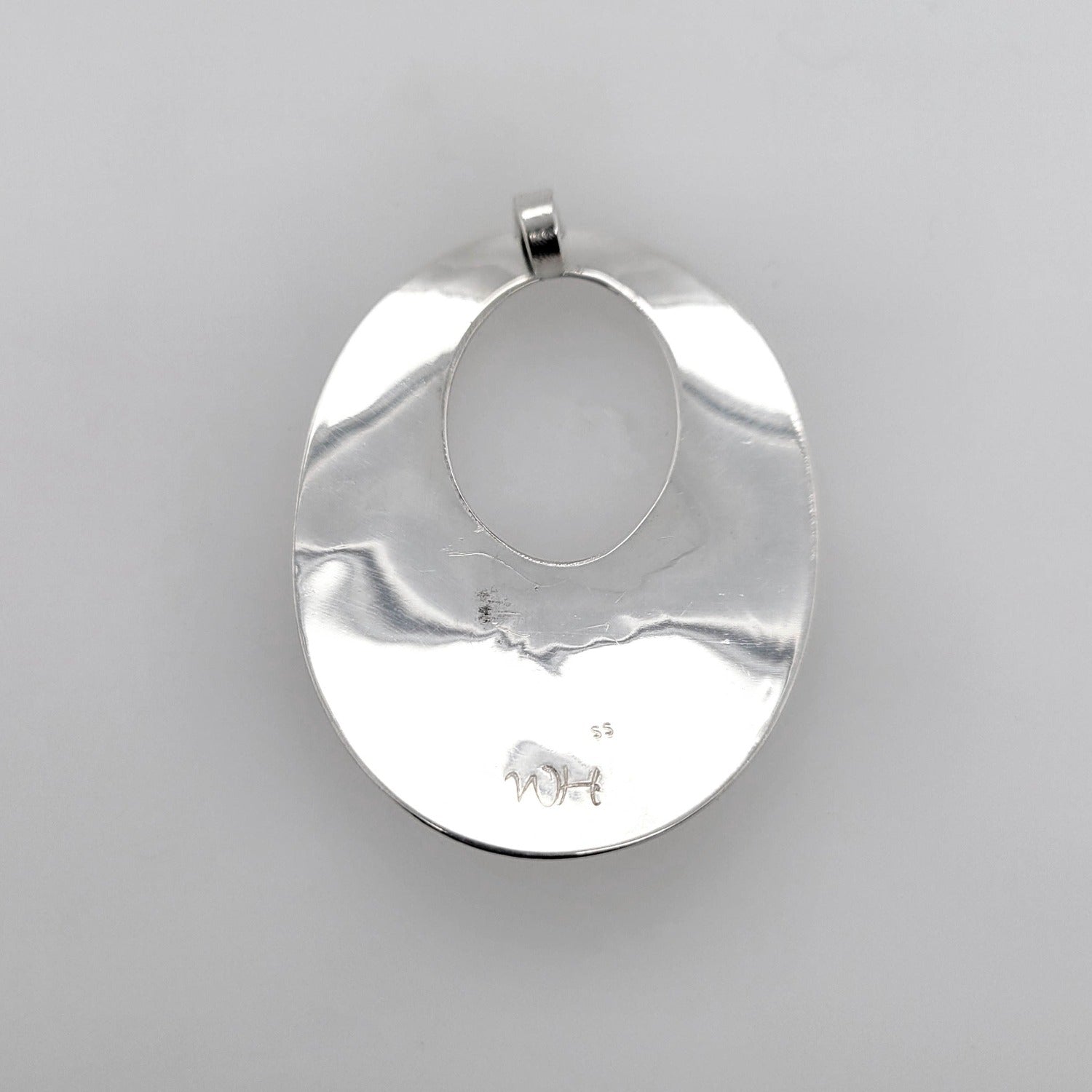 Native Silver Eagle Pendant by Tsimshian artist Bill Helin