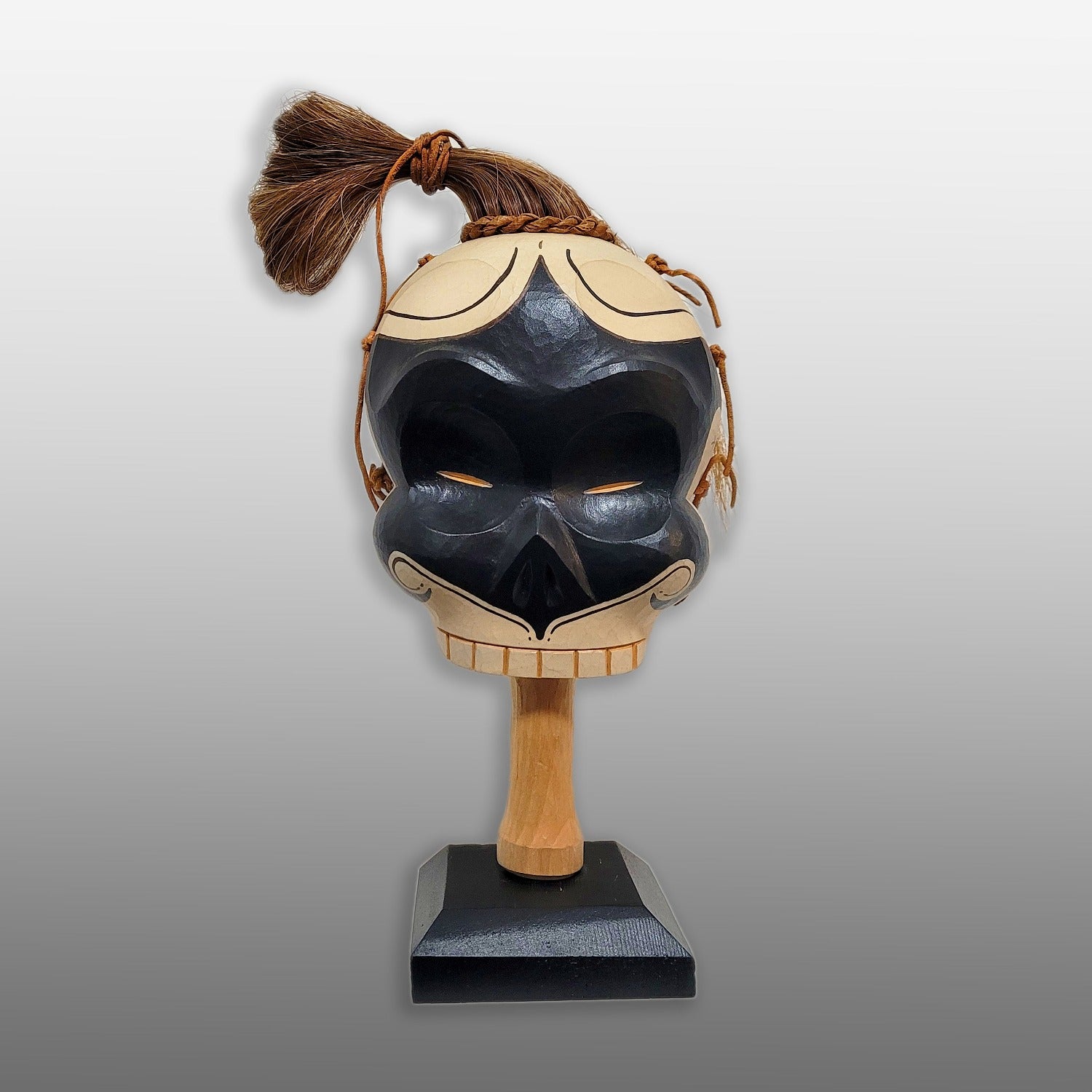 Hamatsa Skull Rattle by Nuu-chah-nulth carver Douglas David