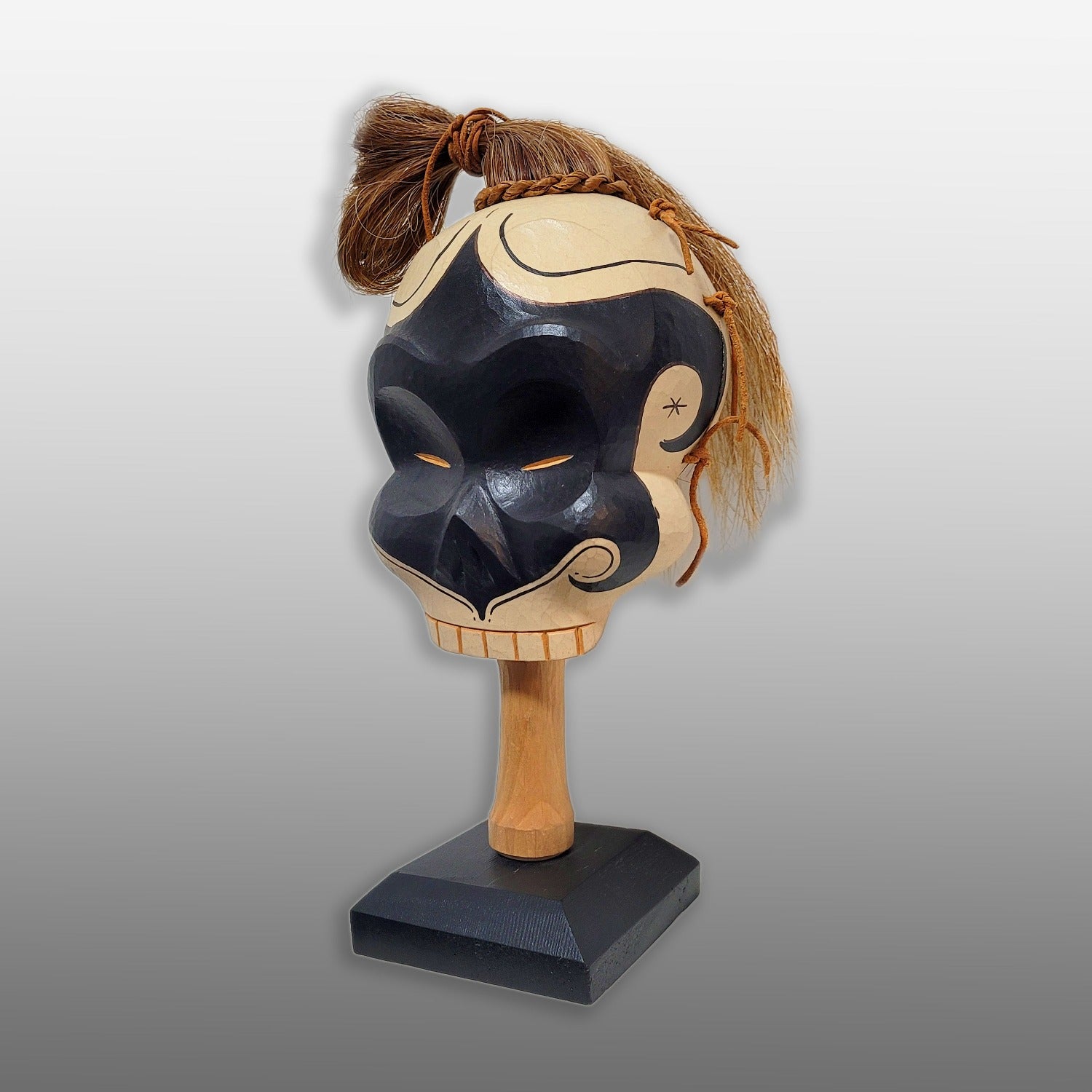Hamatsa Skull Rattle by Nuu-chah-nulth carver Douglas David