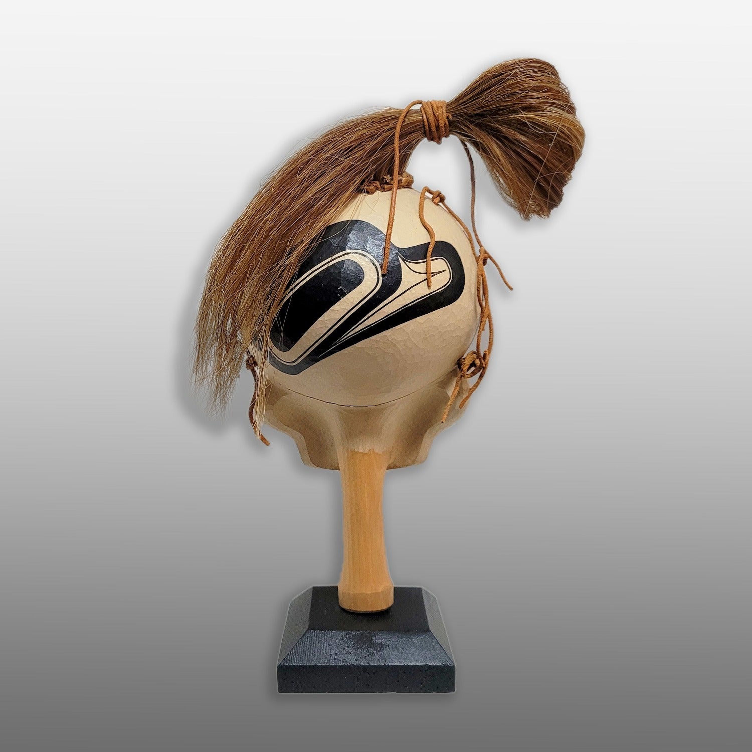 Hamatsa Skull Rattle by Nuu-chah-nulth carver Douglas David