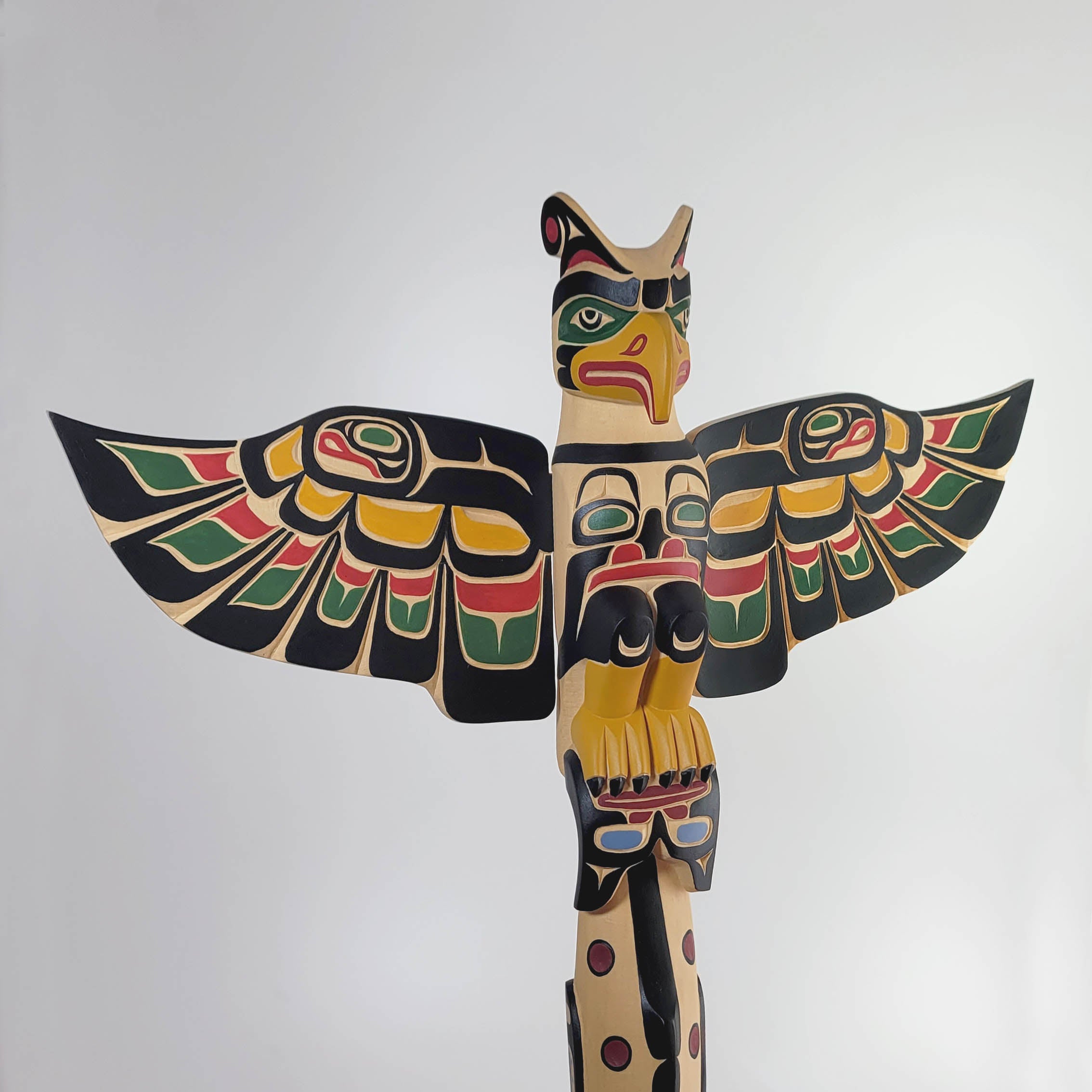 Chief Talking Staff by Kwakwaka'wakw carver Greg Henderson