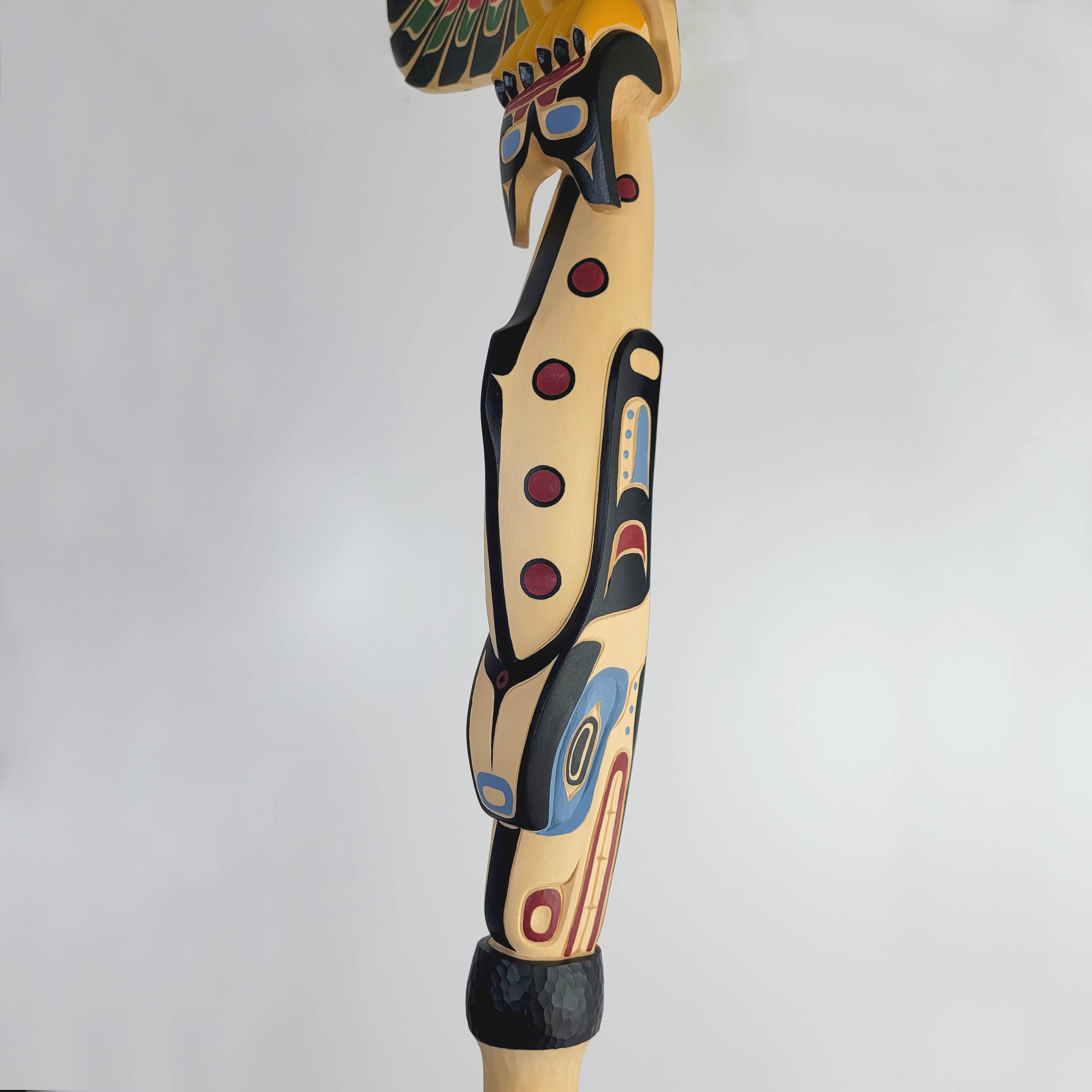 Chief Talking Staff by Kwakwaka'wakw carver Greg Henderson