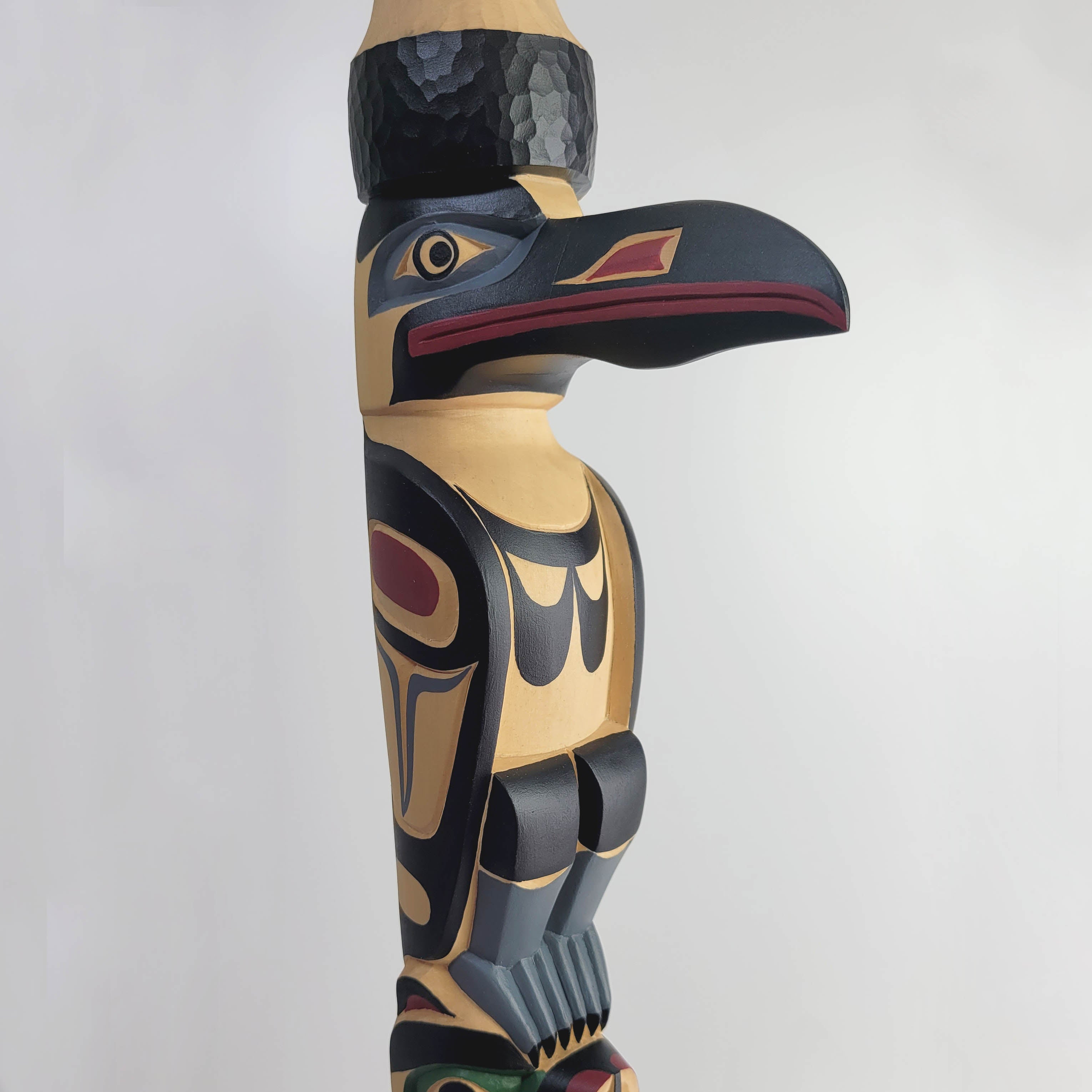 Chief Talking Staff by Kwakwaka'wakw carver Greg Henderson