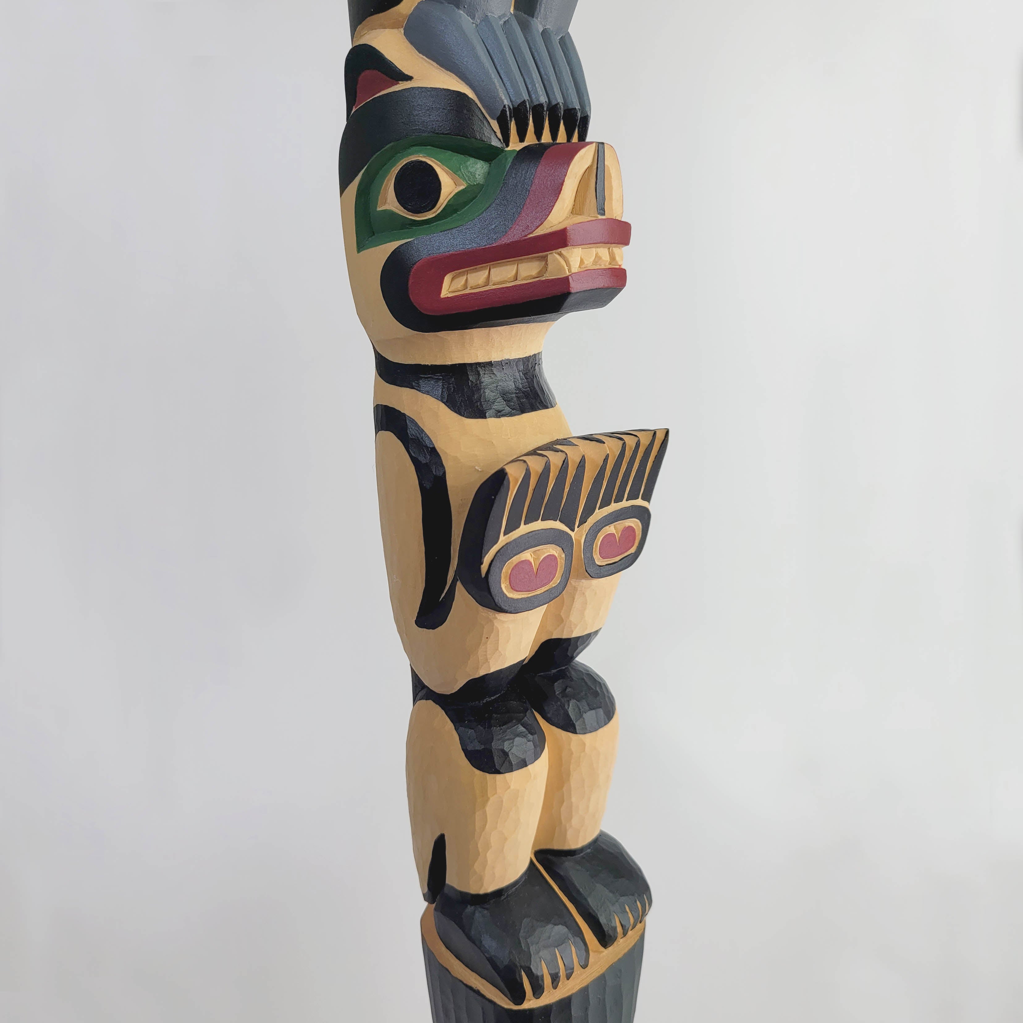 Chief Talking Staff by Kwakwaka'wakw carver Greg Henderson