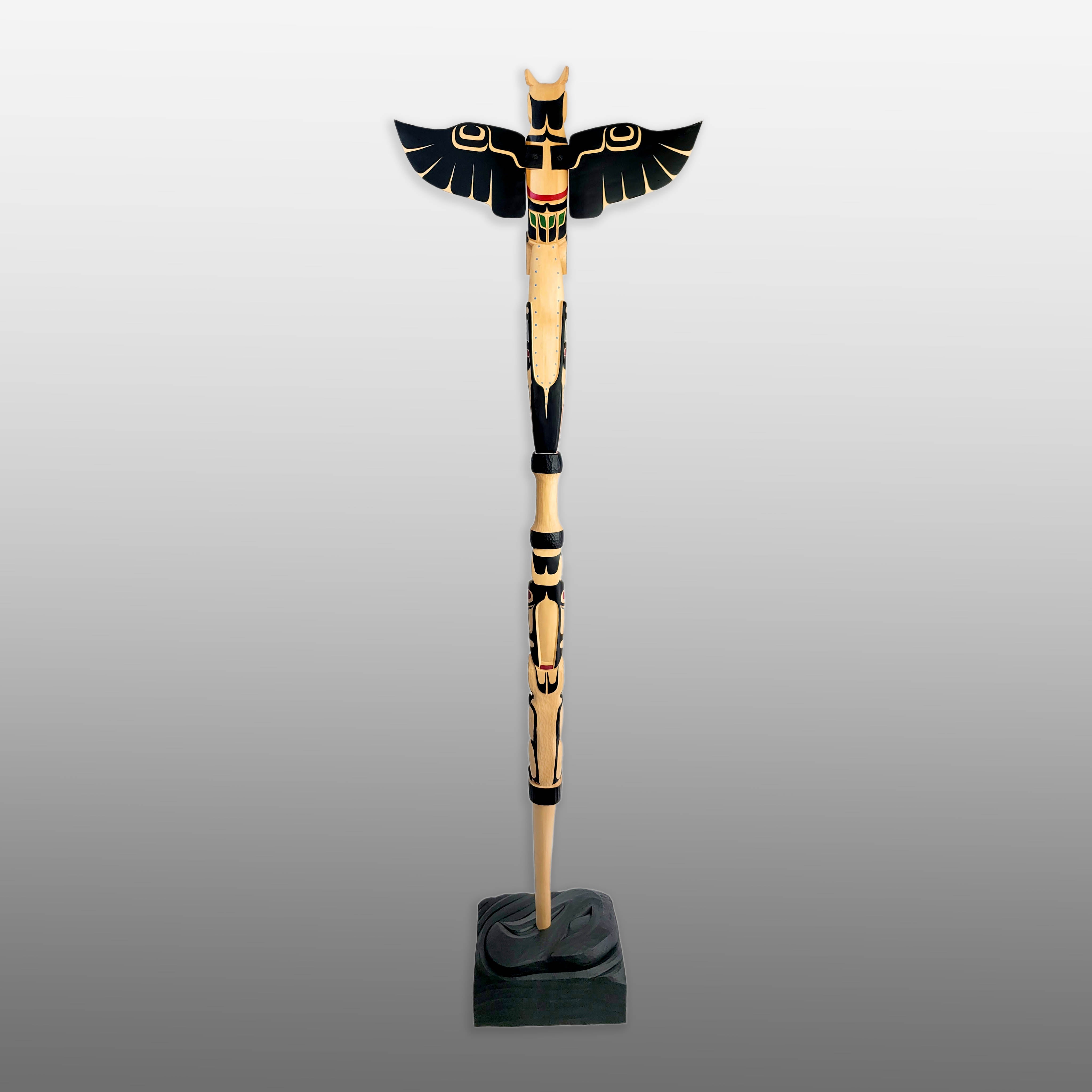 Chief Talking Staff by Kwakwaka'wakw carver Greg Henderson