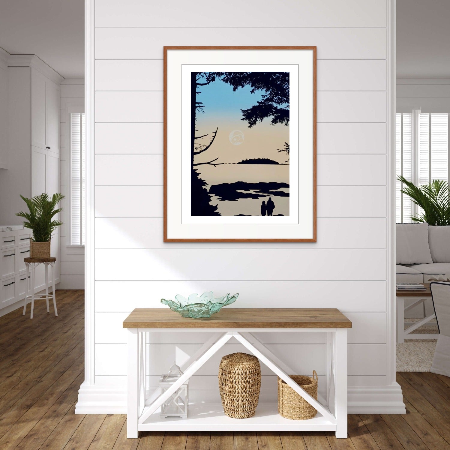 "Tofino Moonset" Limited Edition Print by Tsimshian artist Roy Henry Vickers