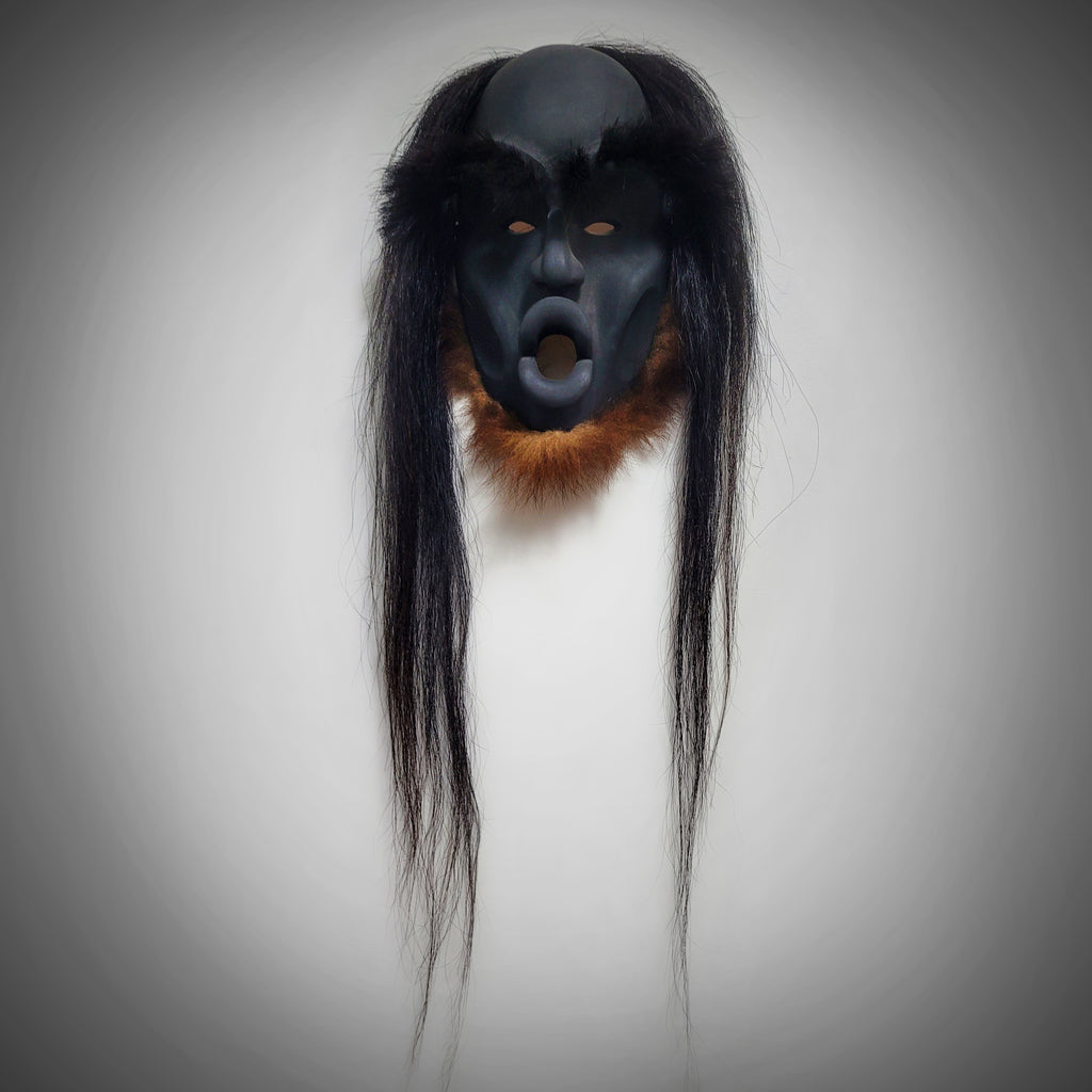 Tsonoqua or Wild Woman Mask by Kwakwaka'wakw carver Wayne Alfred