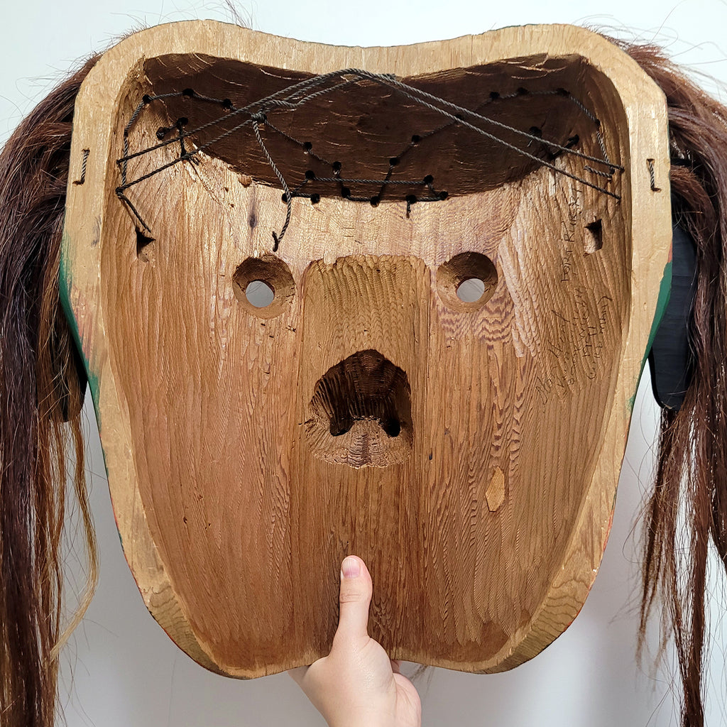 Wild Man of the Woods Mask by Kwakwaka'wakw carver Stan Hunt