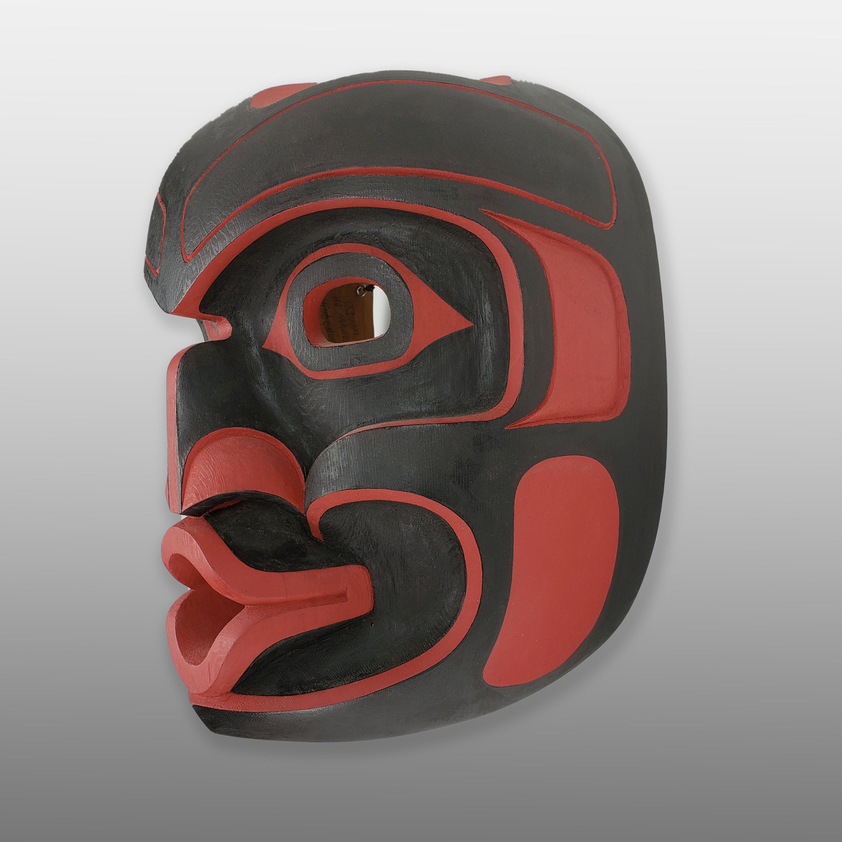 Wild Woman of the Woods or Tsonoqua Mask by Kwakwaka'wakw carver John Livingston