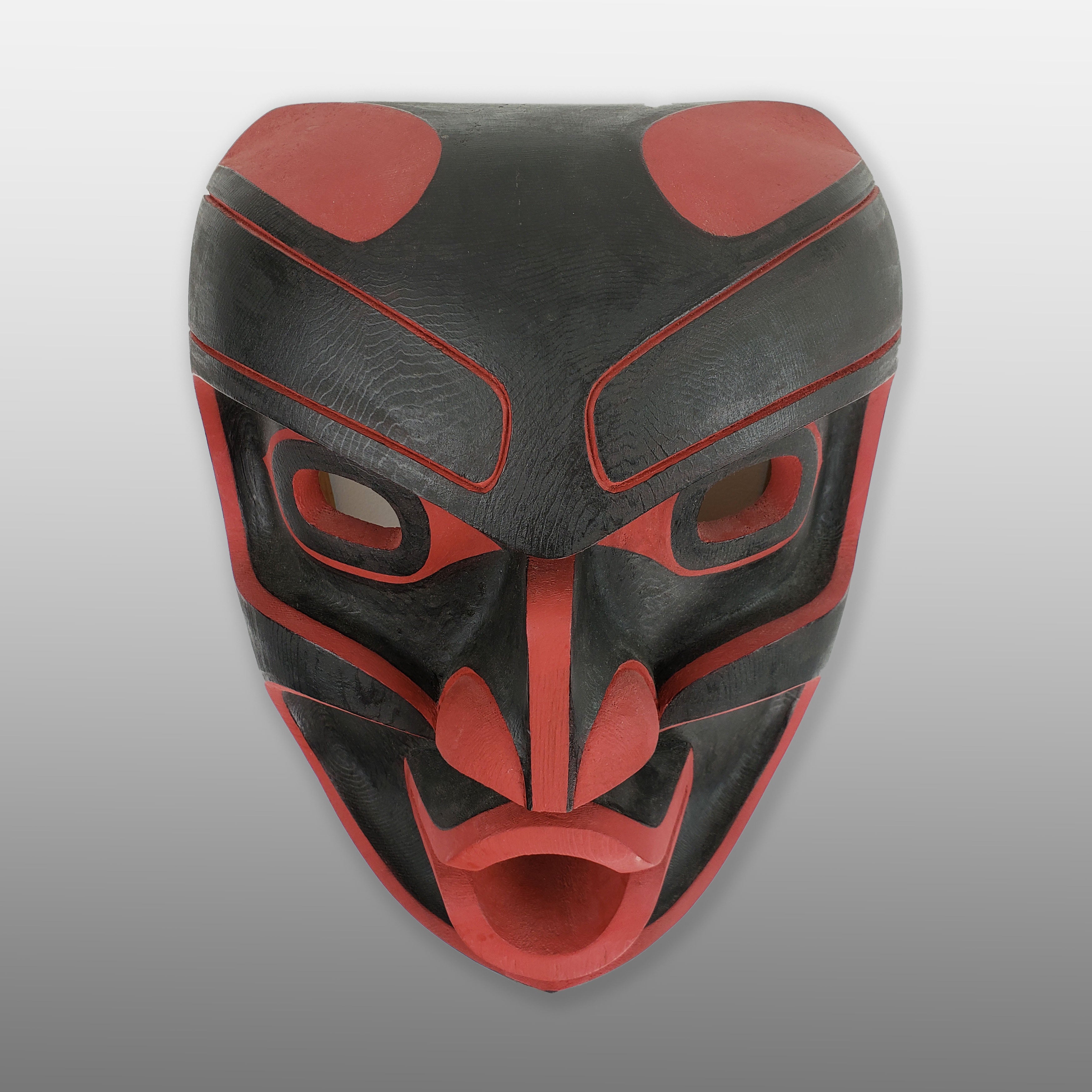 Wild Woman of the Woods or Tsonoqua Mask by Kwakwaka'wakw carver John Livingston