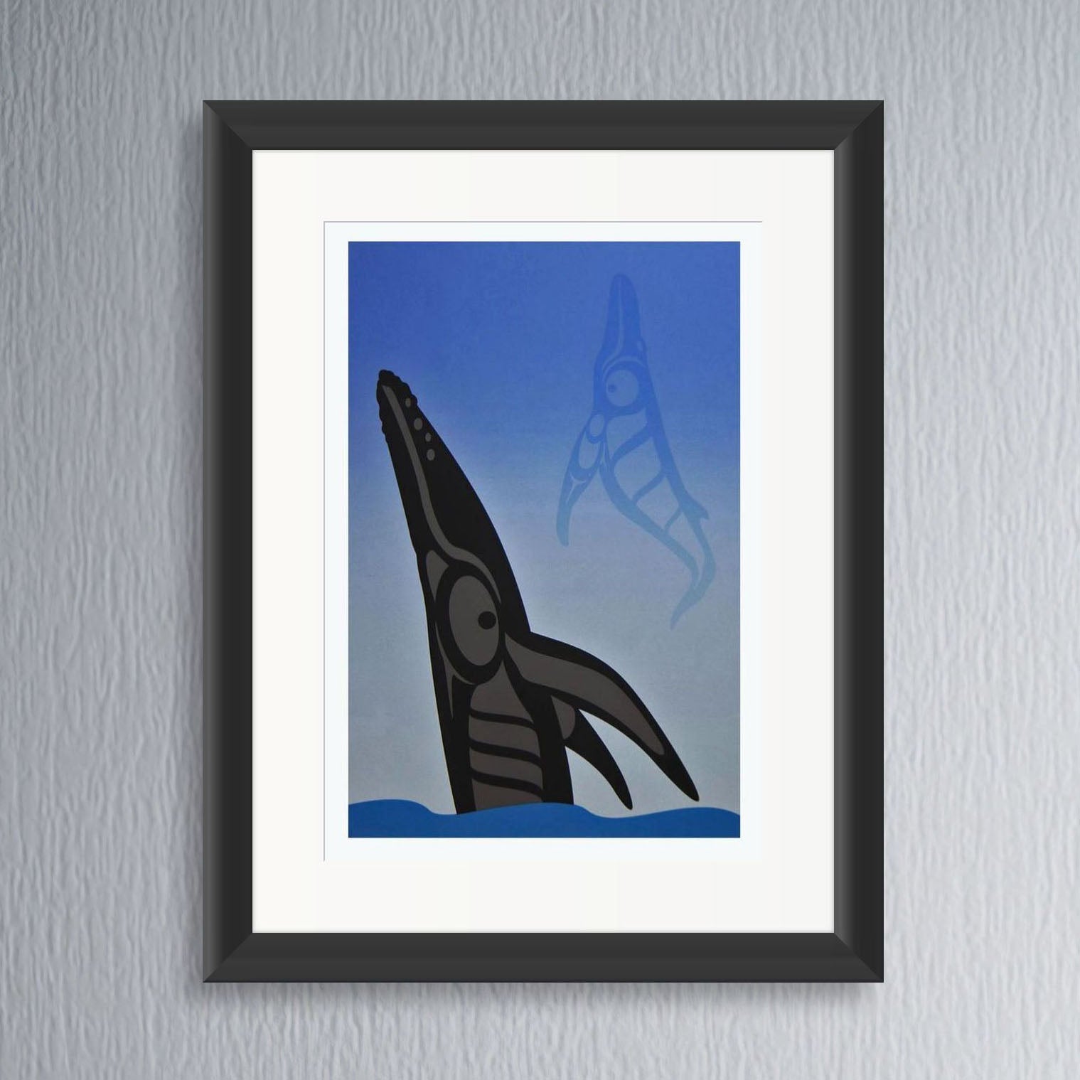 Celebration Humpback Whale Limited Edition Print by Tsimshian artist Roy Vickers