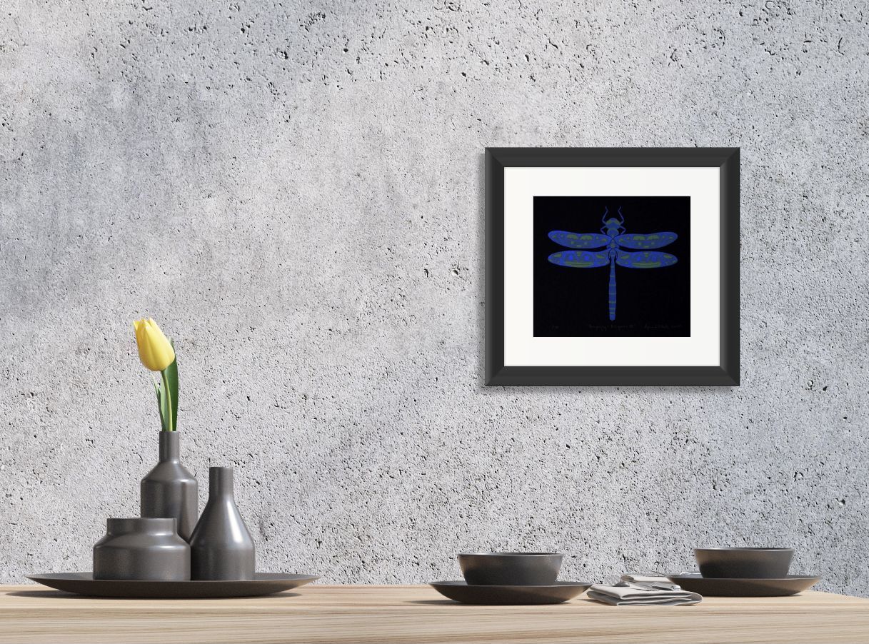 Dragonfly Limited Edition Print by Haida artist April White