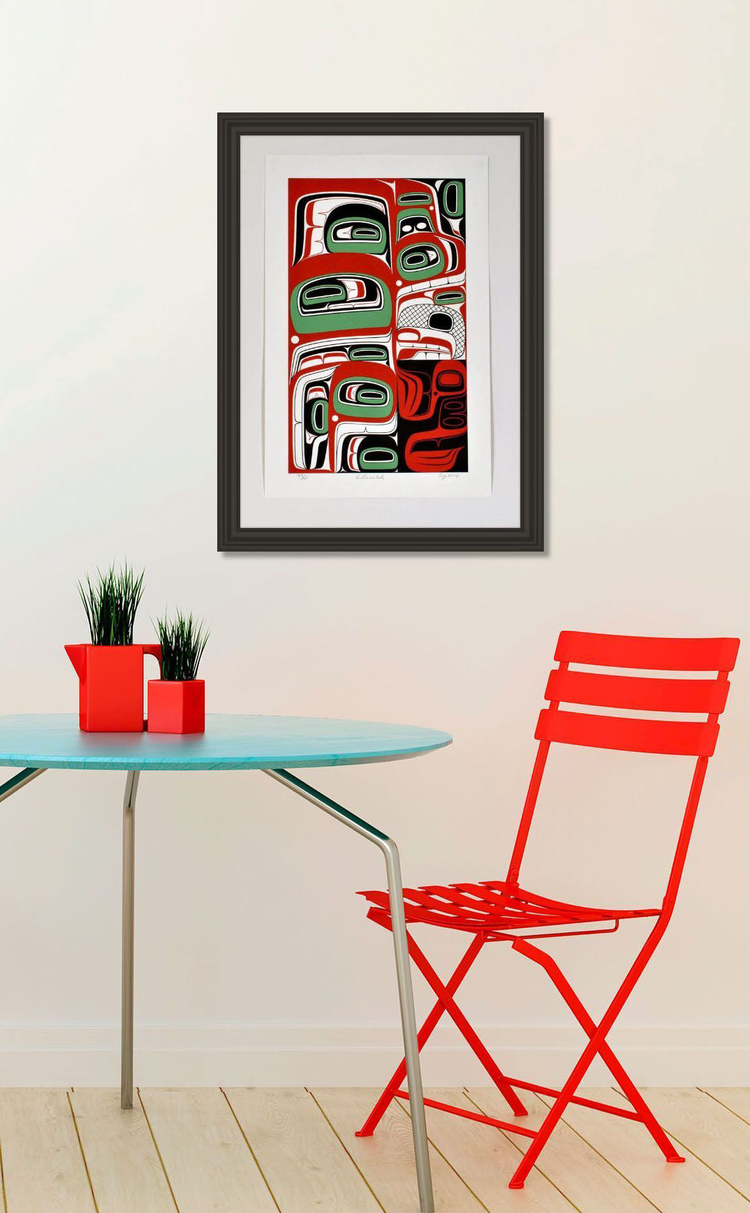 Killer Whale Limited Edition Print by Haida artist Reg Davidson
