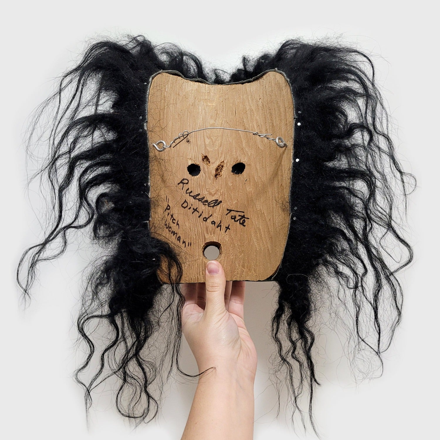 Small First Nations Wild Woman of the Woods Mask by Nuu-chah-nulth carver Russell Tate