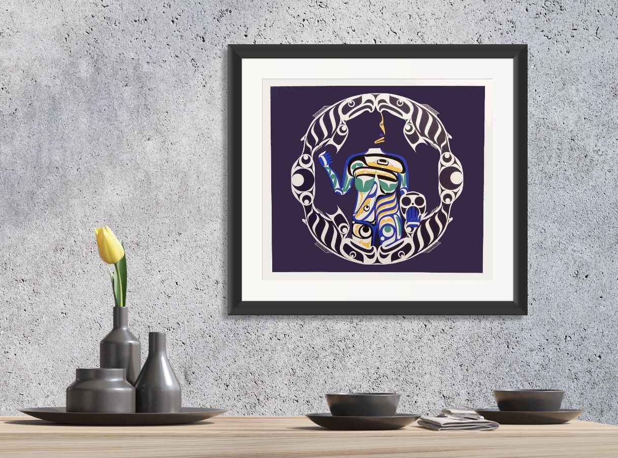 Respect 99 Limited Edition Print by Kwakwaka'wakw Master Carver Calvin Hunt