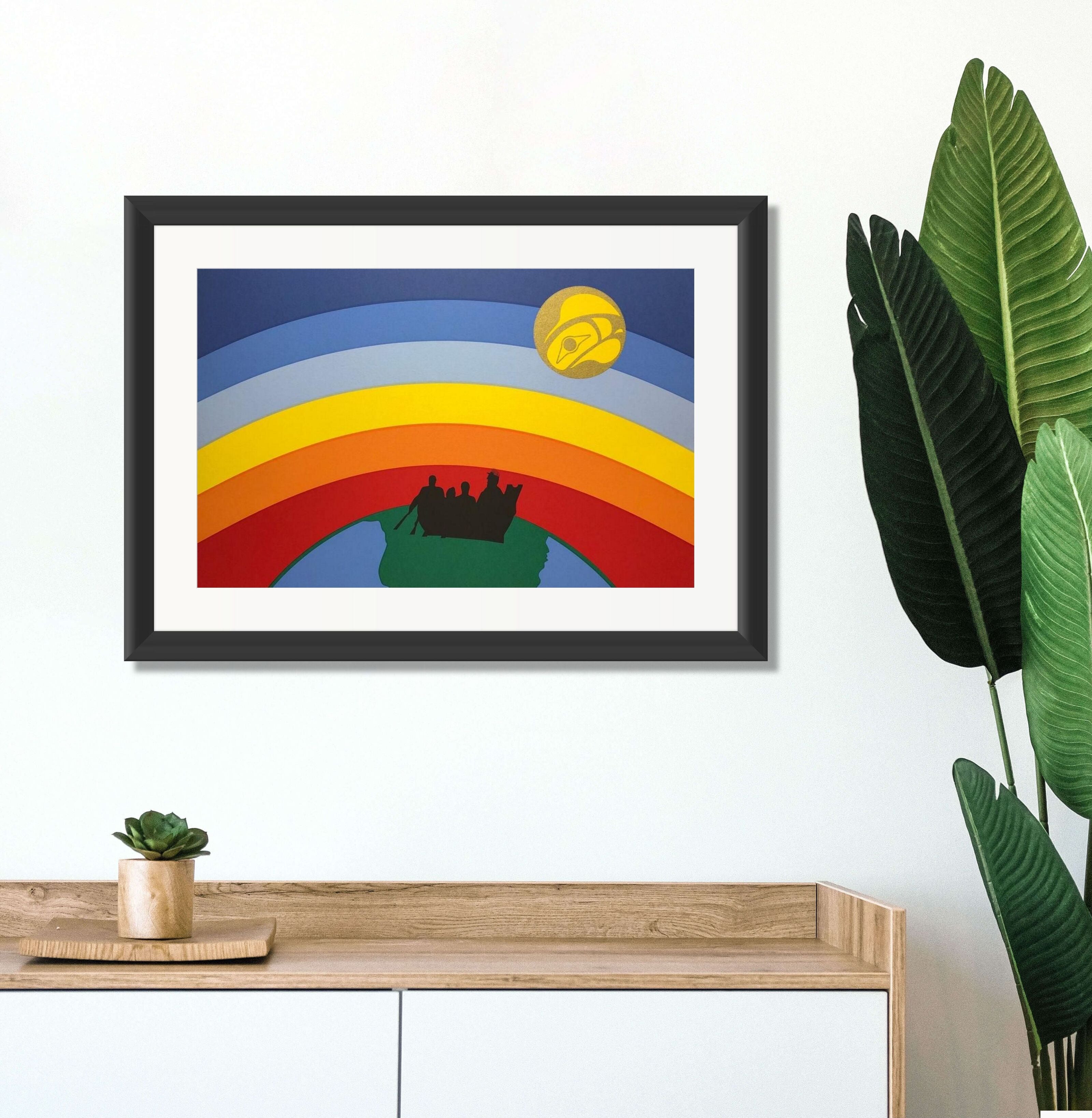 First Nations Rainbow Limited Edition Print by Tsimshian artist Roy Vickers