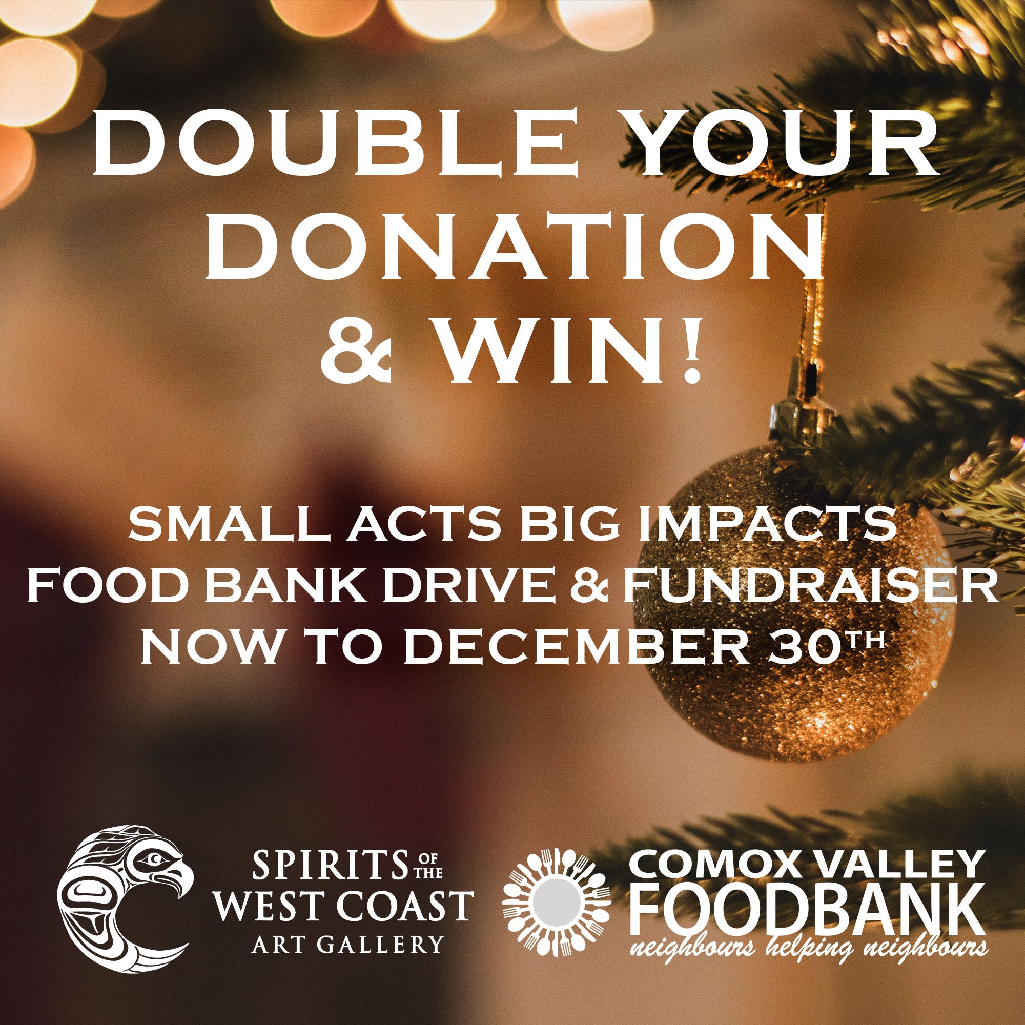 Small Acts, Big Impacts Food Bank Fundraiser