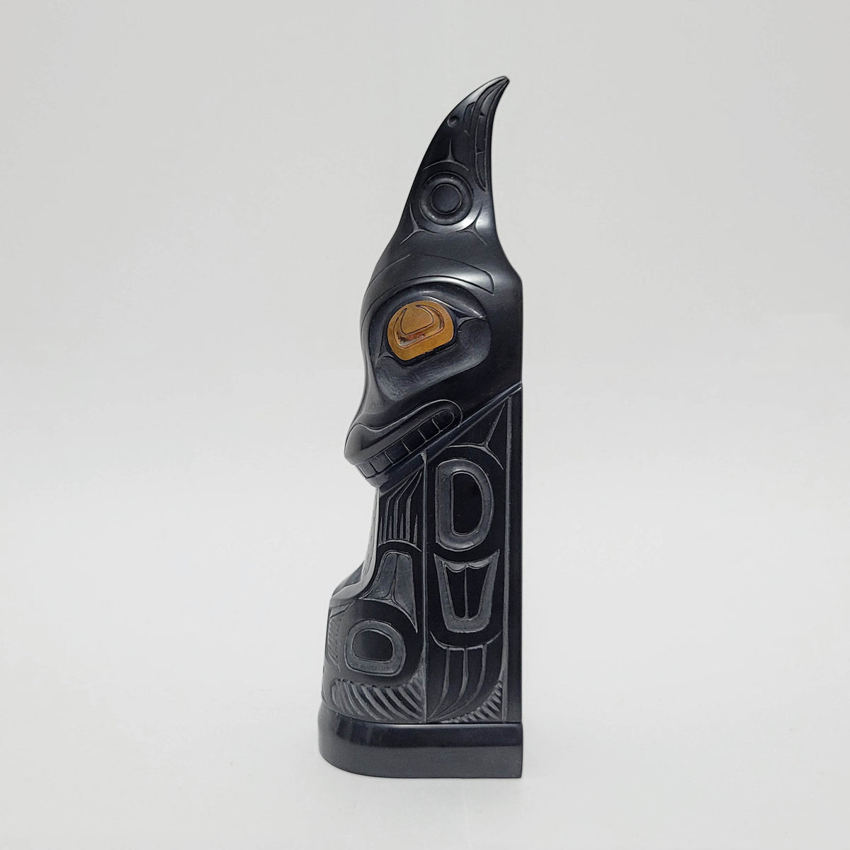 Ed Simeon, Haida Argillite Carver – Spirits of the West Coast Art Gallery