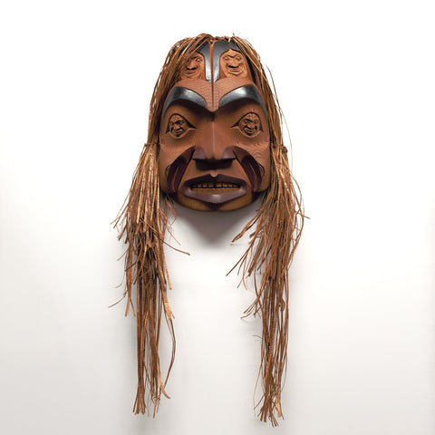 Human Transformation Mask by Nuu-Chah-Nulth artist Sanford Williams