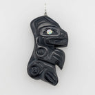 Argillite Bear Pendant by Haida artist Gryn White