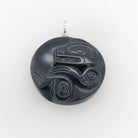 Argillite Bear Pendant by Haida artist Gryn White