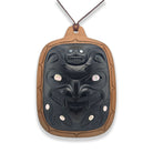 Argillite Bear Pendant by Haida artist Ron Russ