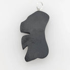 Argillite Bear Pendant by Haida artist Gryn White