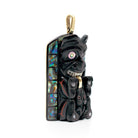 Argillite Bear Pendant by Haida artist Darrell White