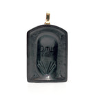 Argillite Bear Pendant by Haida artist Darrell White
