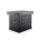 Argillite Raven and Bear Box by Haida artist Gryn White