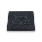 Argillite Raven and Bear Box by Haida artist Gryn White