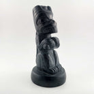 Argillite Beaver carving by female Haida artist Melanie Russ