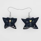 Argillite Butterfly Earrings by Haida Artist Amy Edgars