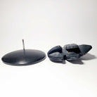 Argillite Killer Whale by Haida artist Gryn White