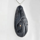 Argillite Orca Pendant by Haida artist Cooper Wilson