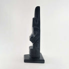 Argillite Totem Pole by Haida artist Denny Dixon