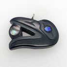 Argillite Raven and the Light Pendant by Haida artist Amy Edgars