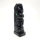 Argillite Totem Pole by Haida artist Andrew Williams