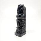 Argillite Totem Pole by Haida artist Andrew Williams