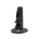 Argillite Raven and Beaver Pole by Haida artist Ed Calder